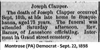 Clapper, Joseph